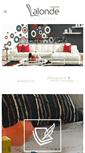 Mobile Screenshot of meubleslalonde.com
